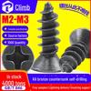 KA Bronze Plated Countersunk Screws, Cross Slot Flat Head, Sizes M2/M2.3/M2.6/M3
