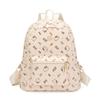Schoolbag1011 New Cute Printed Backpack Female Students Lightweight Versatile Large Capacity Campus School Bag High Value Backpack