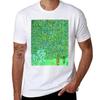 Gustav Klimt Rosebushes Under The Trees Tshirt Breathable Gym Short Sleeve Tshirt
