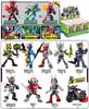 Blokees Kamen Rider Anime Figure Masked Rider Assembled Toys Saber GEATS Hopper Kuuga Action Figure Assembled Toys