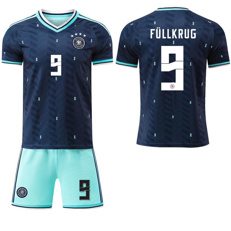 2627 Allemagne Extérieur Coupe du Monde N°. 8 Cross Jersey 7 Hafertz 10 Musiara Combinaison Uniforme de Football Homme
