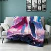 1PC Franxx Zero Two Patterned Flannel Blanket Suitable For All Seasons For Home Decor Warmth And Comfort Gifts Holiday Present