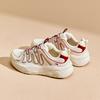 Anta Milkshake 2 Autumn Sports Height Increasing Wear Resistant Low Top Casual Shoes Women Casual Shoes White Pink 122548881-4