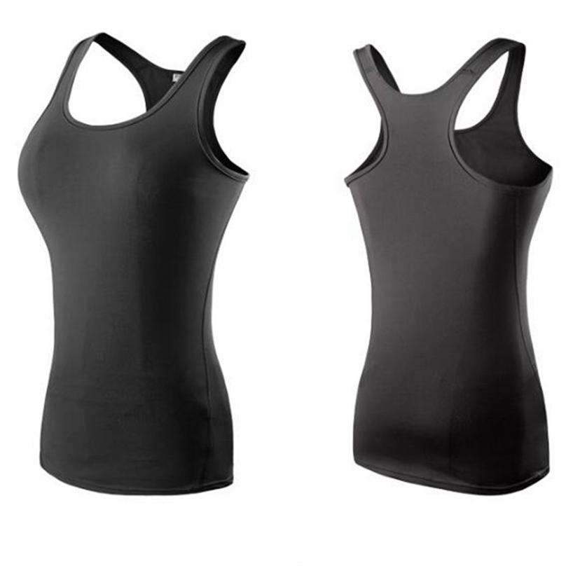 Damen Sommer Sportweste Laufen Ärmellos Schnelltrocknend Atmungsaktiv Ohne Polster Bodybuilding Yoga Kleidung