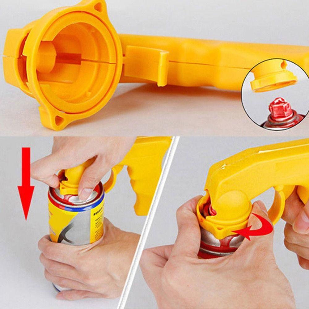 Locking Collar Full Hand Grip Aerosol Trigger Handle Car Spray Paint Handle Sprays Cans Holder