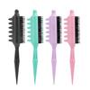 Curl Defining Brush Pointed Tail Reduces Frizz Anti-static Hair Comb Portable Men Women Hair Volumizing Detangling Bristles Brush