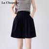 La Chapelle Women's High-Waist Summer Sports Shorts