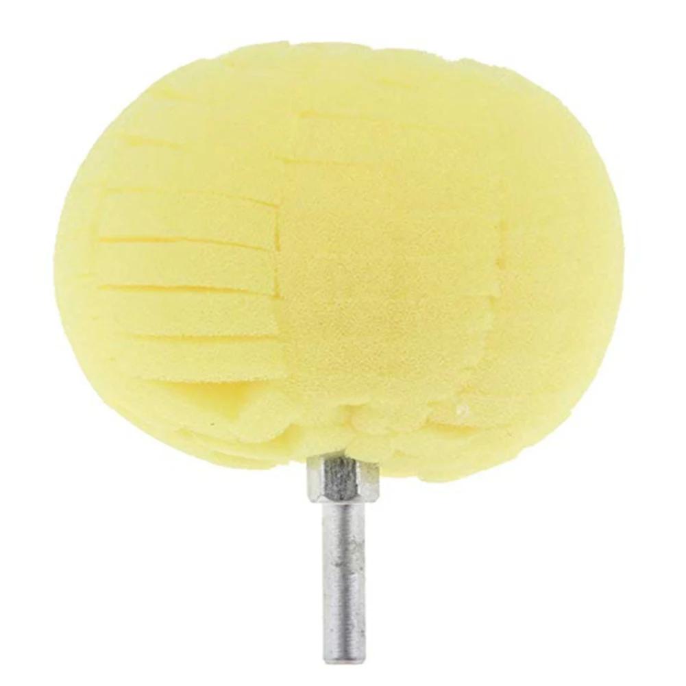 Tire Polishing Sponge Auto Wheel Used For Electric Drill Burnishing Ball Polishing Cone Set Car Hub Buffing Sponge Polishing Kit