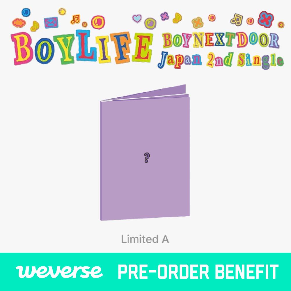 Pre-order BOYNEXTDOOR JAPAN 2nd Single BOYLIFE Limited Edition & Weverse POB