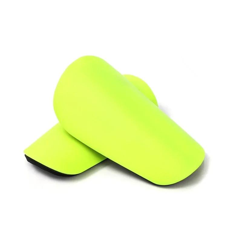 

1 пара накладок на голень, износостойкая амортизирующая защита для ног, маленькое защитное оборудование, футбольные щитки для мужчин, женщин, детей и мальчиков жёлтый