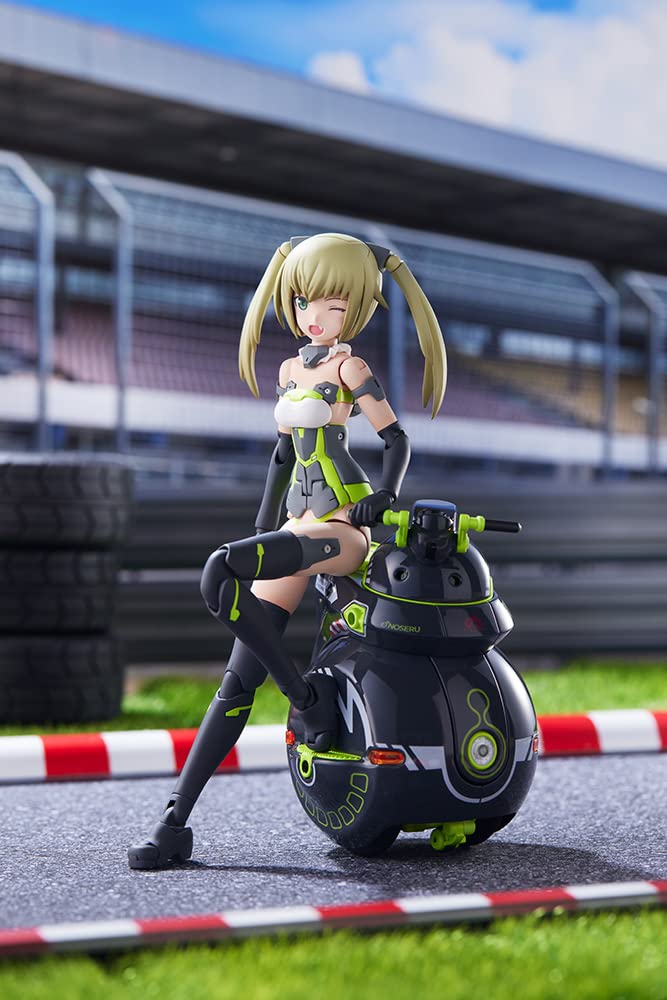 KOTOBUKIYA Frame Arms Girl Innocentia NOSERU Spec Height 150mm Plastic Model Molding Color FG146 [Racer] & [Racing Ver.] Approx. Non-scale