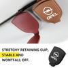 Clip de Almacenamiento para Gafas de Sol, Portagafas para Parasol de Coche para Opel Corsa Astra Insignia Vectra Zafira Meriva Mokka Grandland