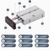 HNYH Dual-Axis Double-Rod Air Cylinder TN10*20