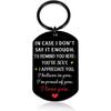 Men's Black Stainless Steel Military ID Card Keychain with Double-Sided Laser Engraving