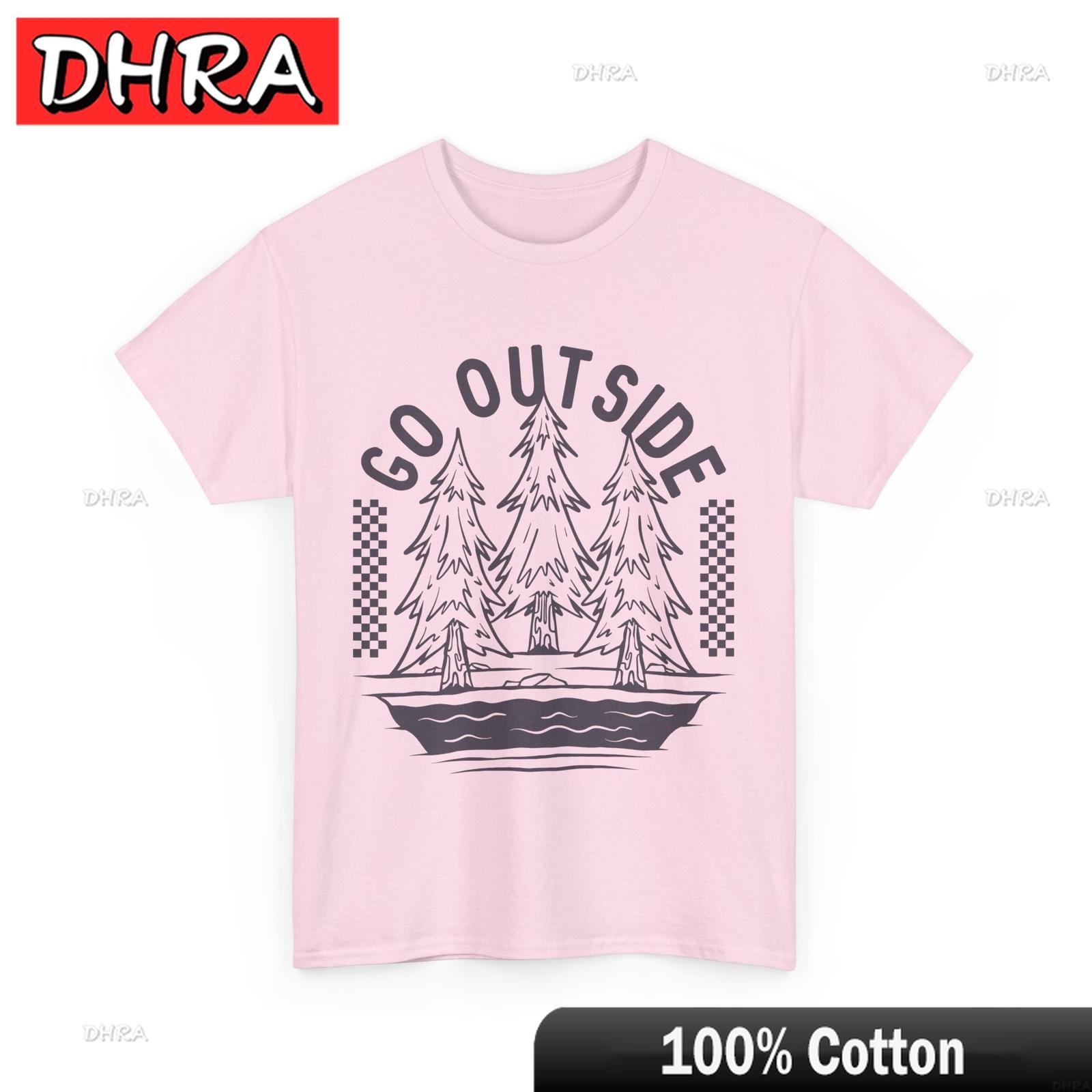 Go Outside TShirt Mountain Lover Hiking Tee Nature Camping Shirt Vintage Tops Chic Bold Trendy Tops Unisex Holiday Look TShirt S