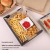 100Pcs Kraft Parchment Paper For Baking Paper Non Stick Unbleached Wax Oil Absorption Rectangular Paper For Kitchen Baking