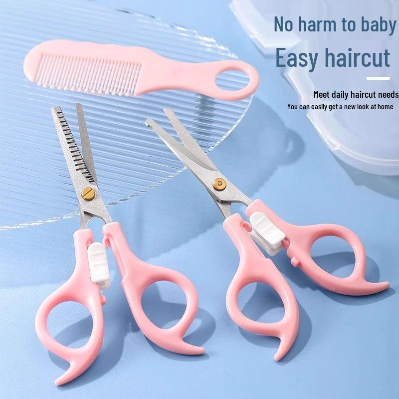 Newcomer 1.13 Exclusive: Baby Haircut Scissors & Bangs Trimming Shears for Children's Home Haircuts