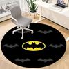 1pc Batman Signal Office Round Area Rug, Under Office Chairs Bedroom Living Room Home Decor, Room Deco, Available in Various Sizes