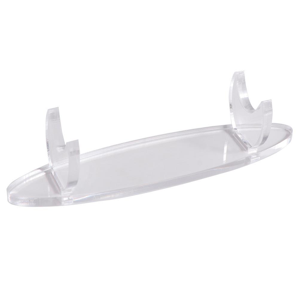 Desk Pencil Holder Acrylic Pen Holder Transparent Clear Pen Display Stand Black Stationery Fountain Pen Rack Makeup Brush Rack