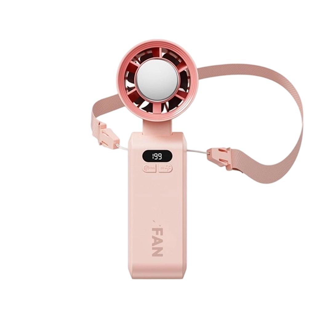 Handheld Fan,Portable Turbos Fan, Foldable Desktop Fan,USB Rechargeable, Personal Fan For Home, Offices, Travel & Outdoor Beach
