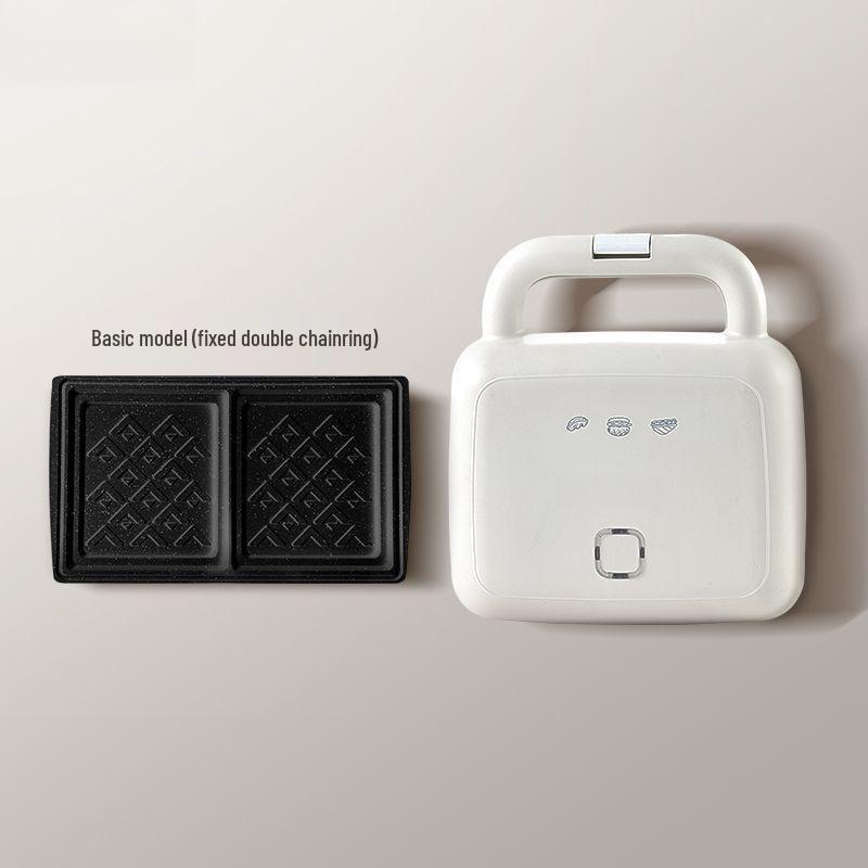 Dual-Plate Breakfast and Waffle Maker