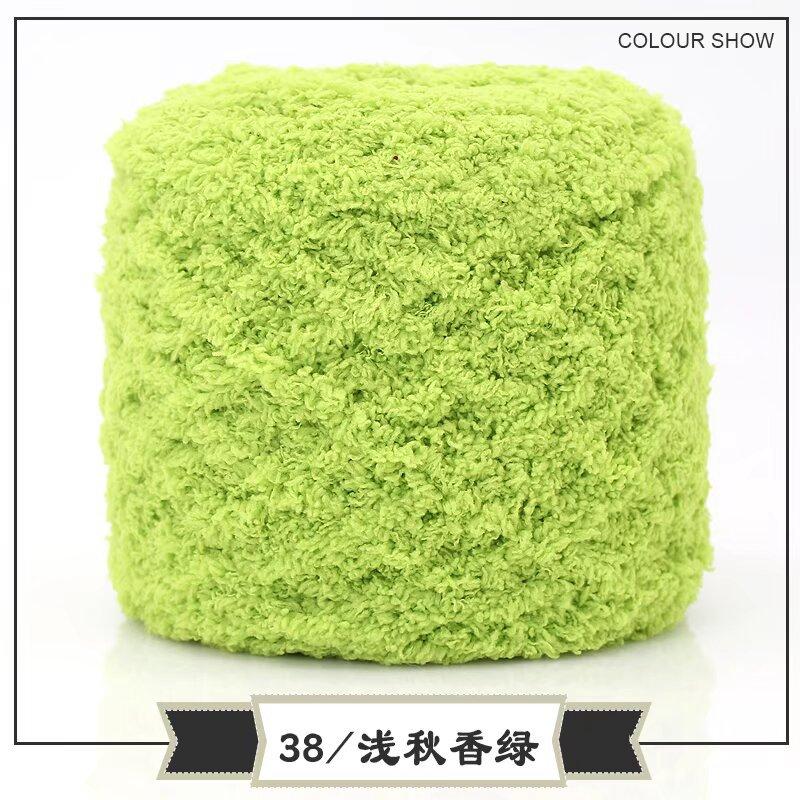 Coral Fleece Ball Fleece Fleece Thread Three Strands Towel Thread Children'S Baby Thread Handmade Diy Woven Scarf Thick Wool Thread