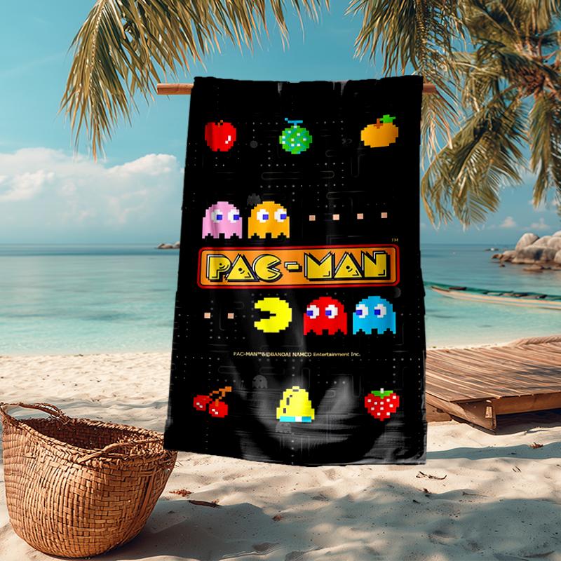 Pixel Game Fashion Beach Towel: Ideal for Summer Adventures Soft, absorbent and quick drying suitable for swimming and bathing