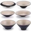 Melamine Japanese Conical Hat Bowl - Large Plastic Soup, Rice, and Noodle Bowl