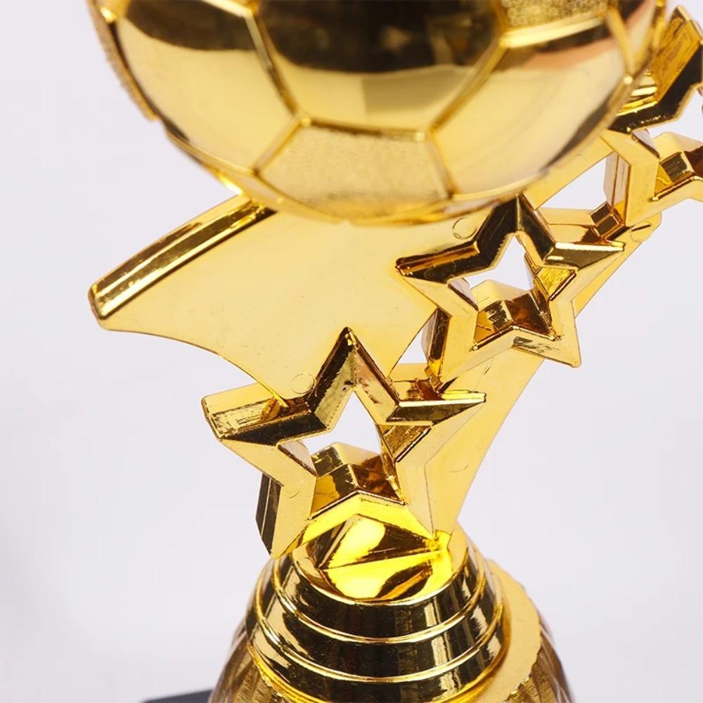 Plastic Golden Ball Awards Trophy Model Soccer Trophies Small Prize Cup  Children Award Prize
