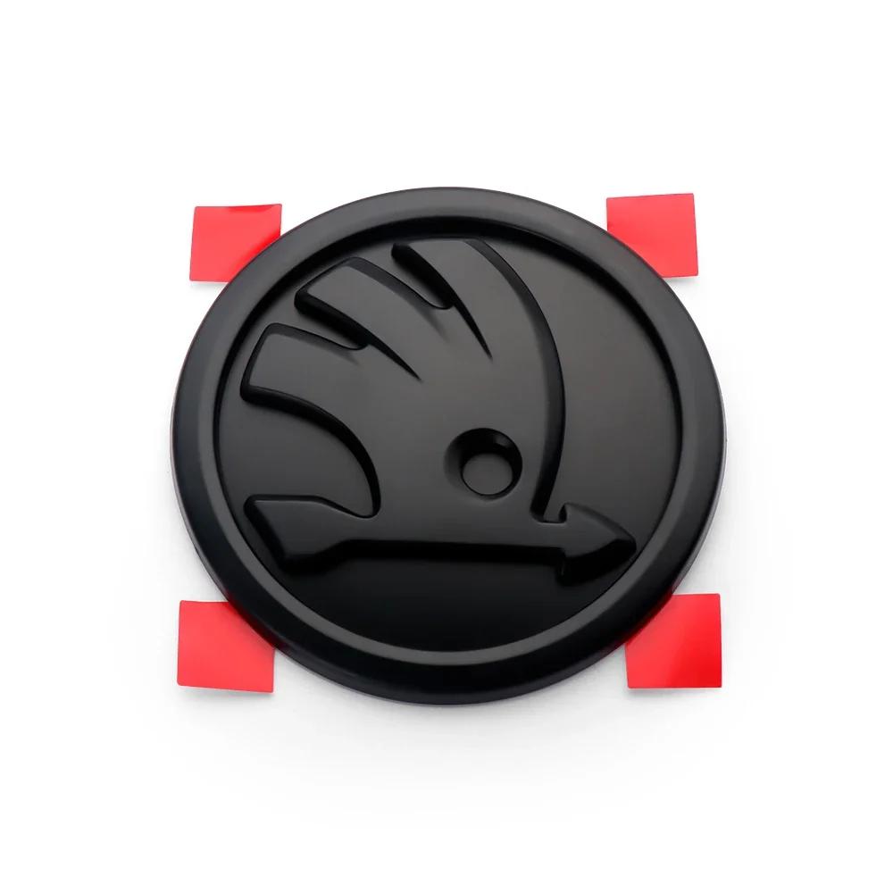 Samolepka na auto 2025 Nová 1ks 8/9/10cm Znak emblému auta Kapota Přední Zadní Kufr Logo Pro Skoda Octavia Fabia Superb Kamiq Karoq Skoda