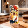 cartoon Super T-MarioS Bros  Phone Case Transparent Silicone Soft For Samsung S25,S24,S21,S22,S23,S30,Ultra,S20,Plus,Fe