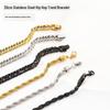 NK Kubanisches Hip Hop Herrenarmband - Trendiger Ketten Schmuck