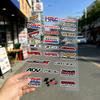 FOR HONDA HRC H WING Reflective Motorcycle Stickers Waterproof Vinyl Decals for Motorbike Helmet Fuel Tank Bike KP5