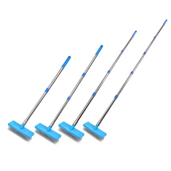 Stainless Cleaning Cleaner Brush Pebble Cleaning Steel Outdoor Scrubbing Brush
