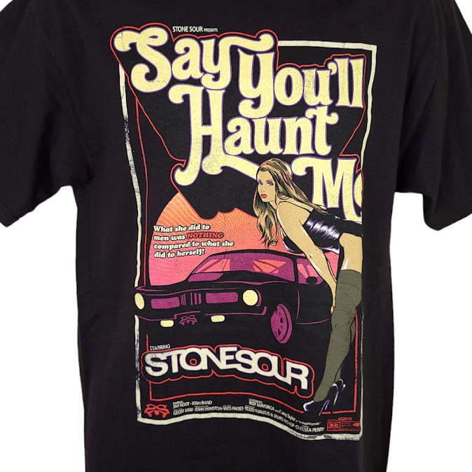 

Футболка унисекс Stone Sour 2011 Say Youll Haunt Me Hard Rock Band Song