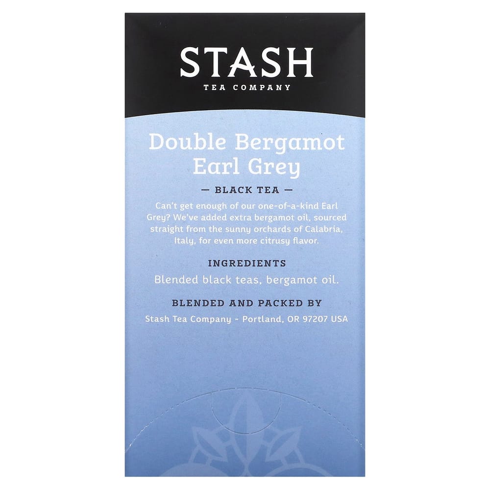 iHerb Starcity Double Bergamot Earl Grey Black Tea Bags 18 Count 33g (1.1oz)