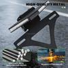 Foldable License Plate Holder For Kawasaki ZX-4R ZX-4RR 2023-2025 ZX-25R License Plate Frame Whit Turn Signal Moto Accessories