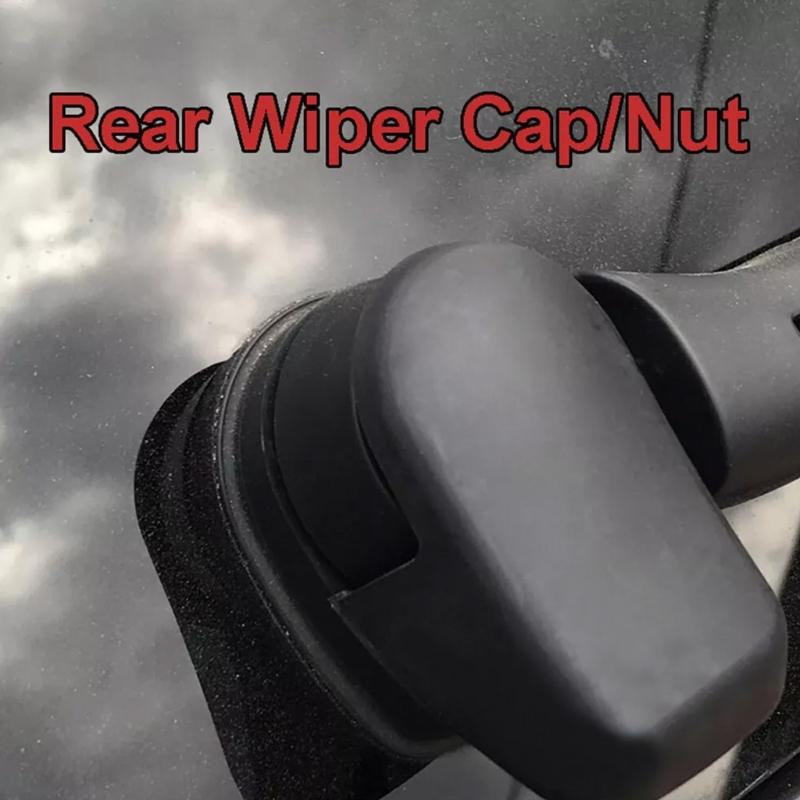 Windscreen Washer Wiper Arm Nut Head Caps Rear Windshield Wiper Arm Cover Caps for 2003-2010 Replacement Cover