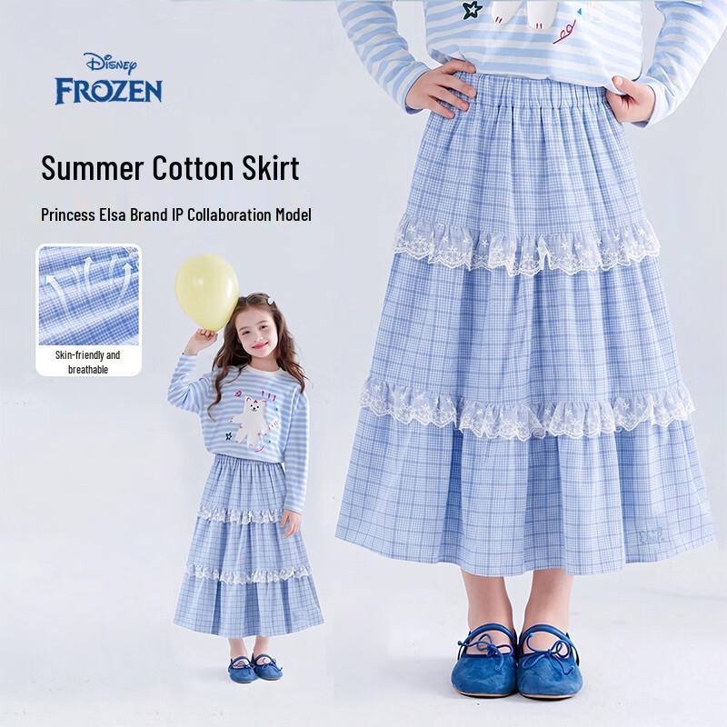 Disney Girls  Plaid Princess Skirt 150