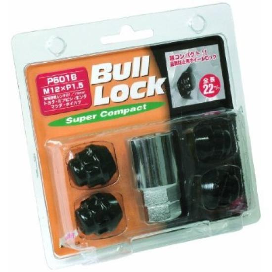Wheel Lock Nuts Bull Lock Super Compact Type M12 X P601B KYO-EI (Kyoei Sangyo) [Bag 21HEX] P1.5 [Quantity 4P] [Part Number]