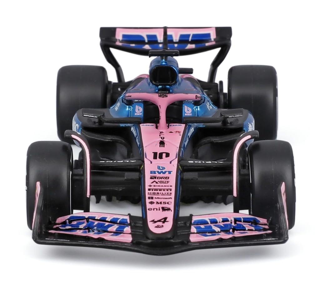 Bburago 2025 Model F1 Alpine A525 Pierre Gasly Monaco GP Race Sports Car Miniature Diecast Car Finished Product 1/43 #10 / 18-38257 (#10)