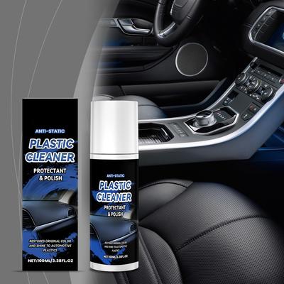 Car Plastic Care Agent Interior Dashboard Polishing Cleaner Maintenance Decontamination Stain Removal  Car Cleaning Agent 100ml