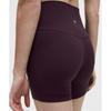 Lululemon Align  High Rise Short 6  Black Plum
