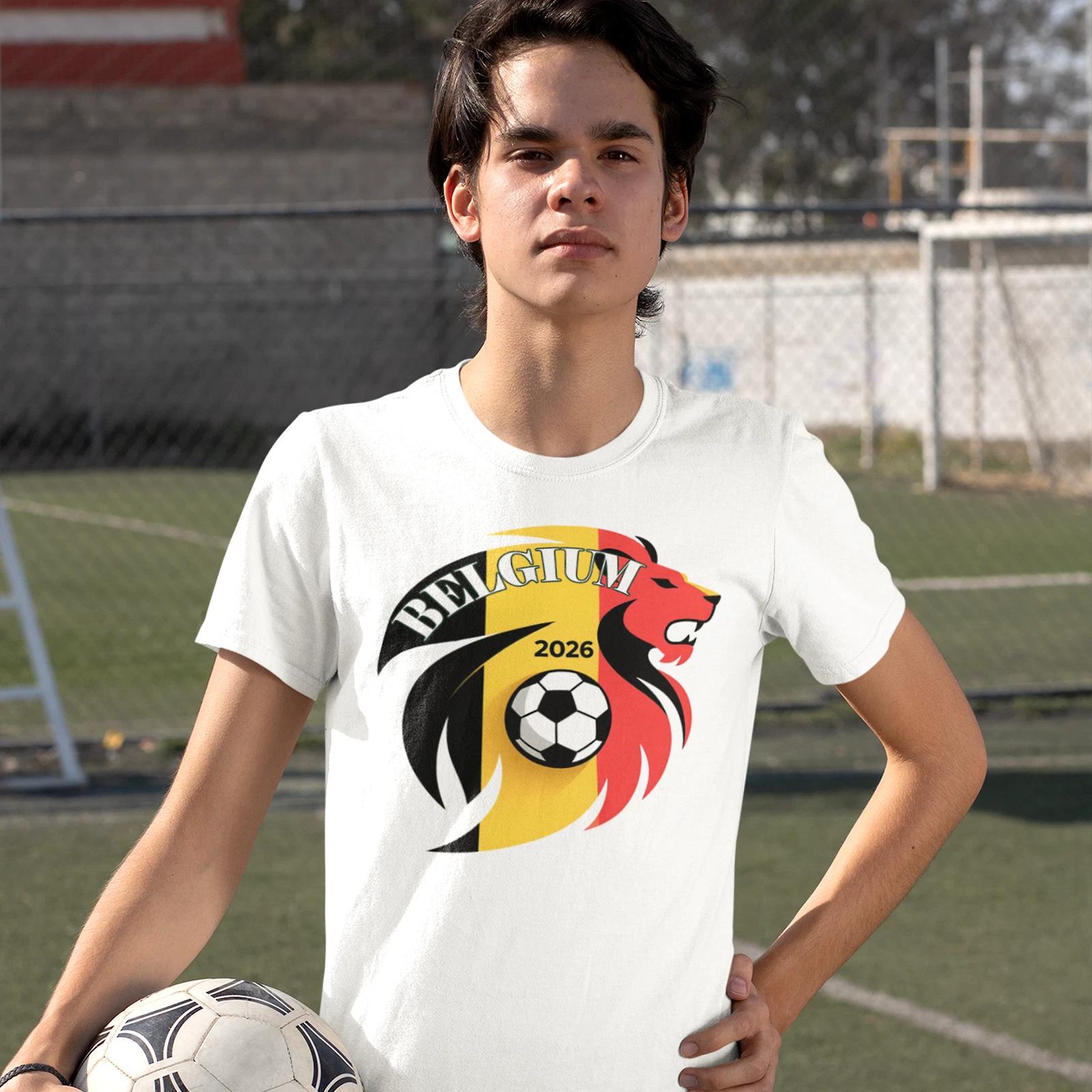 2026 World Cup Begium Soccer Fan T-shirt S
