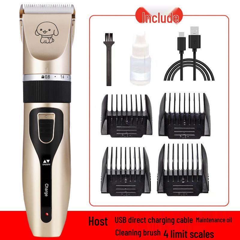 Kuanger Pet Electric Hair Trimmer Set for Dogs & Cats