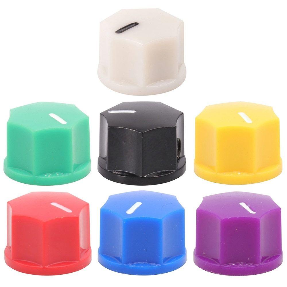 4Pcs ABS Plastic Pointer Control Knob DJ Mixer Knob  for DJ Mixer Radio Subwoofer