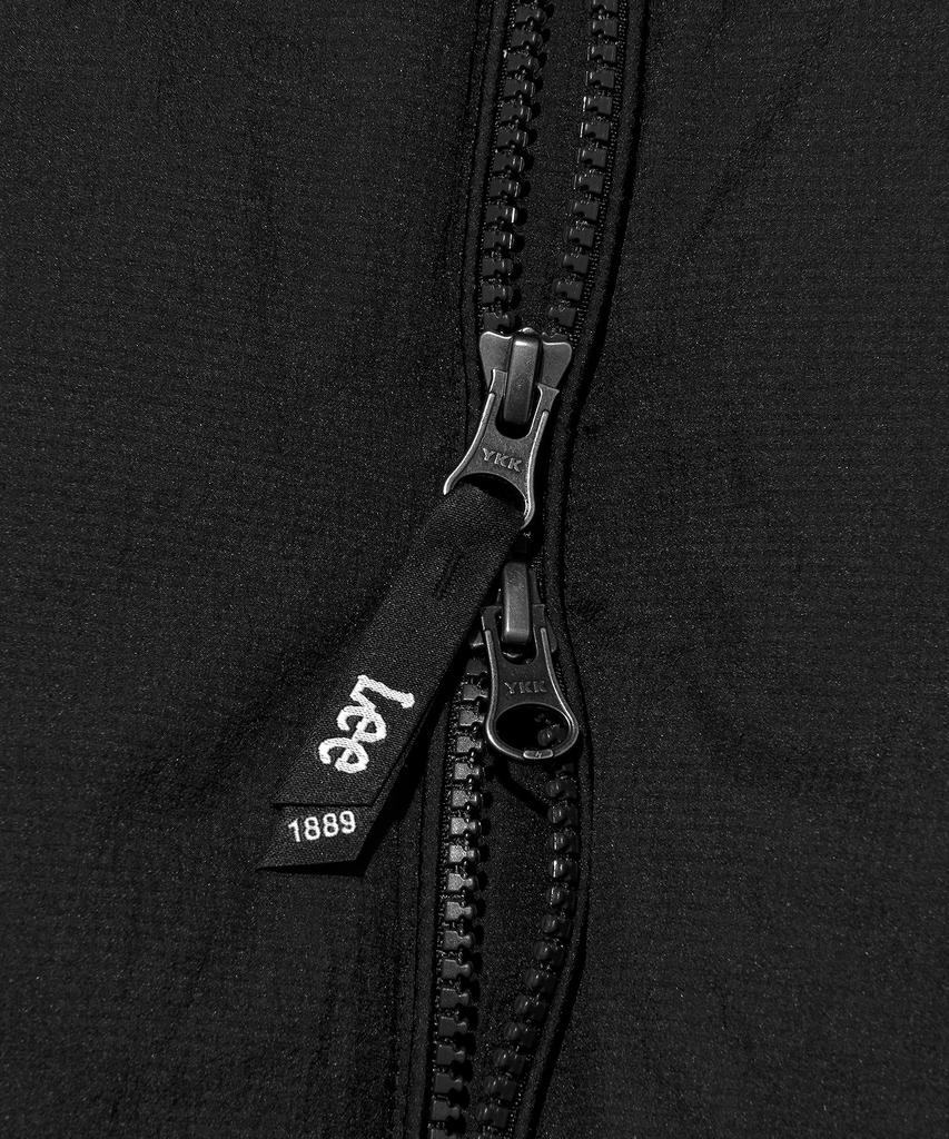 Lee Hooded Ripstop Puffer Down Black