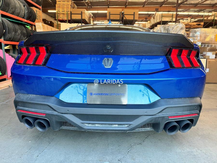 Ford Mustang Dark Horse S650 Carbon Fiber Rear Diffuser Body Kit