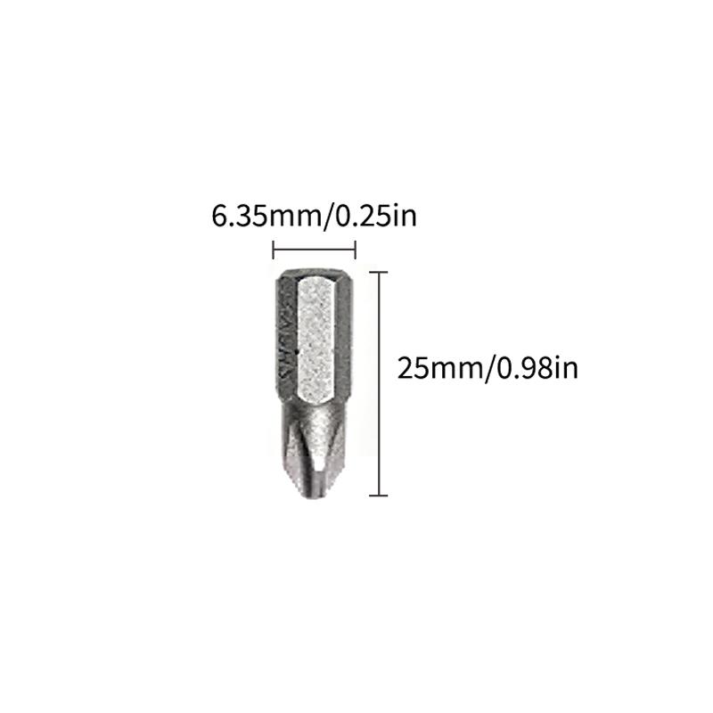 1/3Pcs Screwdriver Depth Adjustable Extension Rod Tool 1/4 Carbon Steel Electric Screwdriver Bit Limit Magnetic Connecting Rod