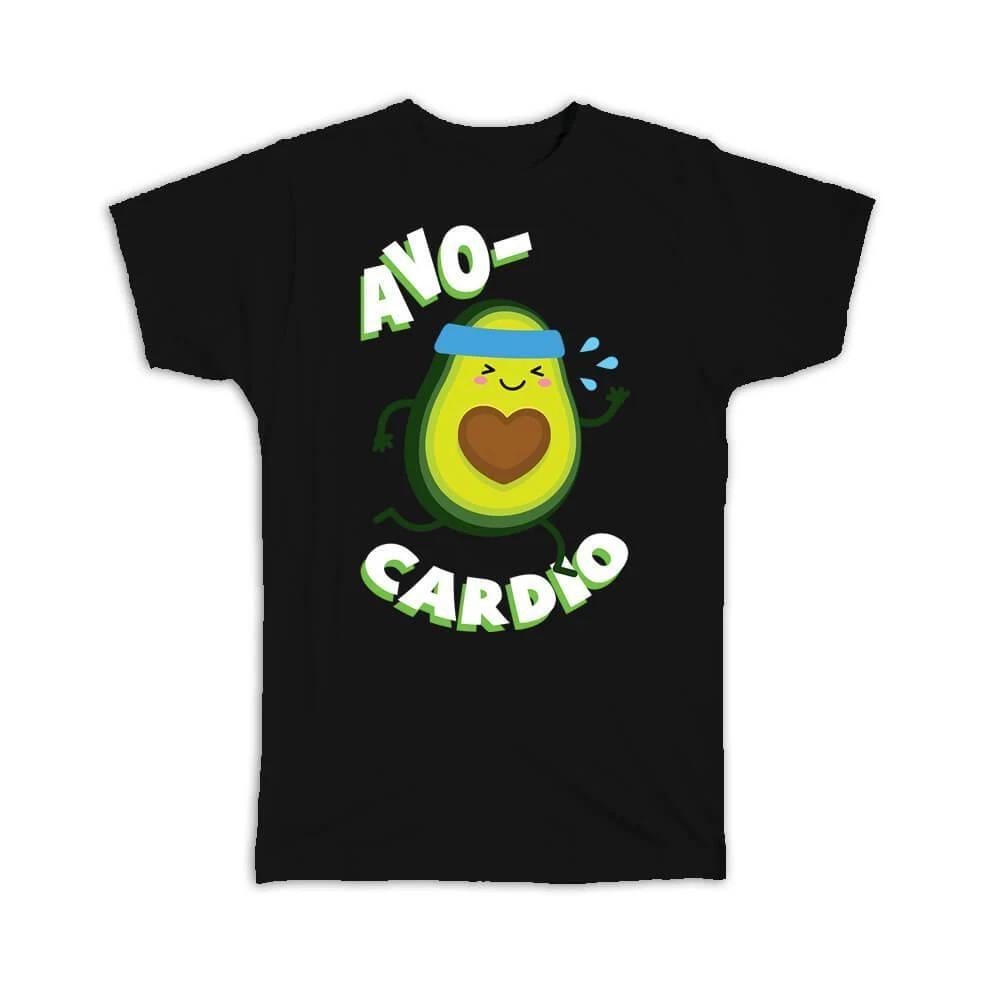 Gift T-Shirt : For Avocado Cardio Lover Healthy Food Diet Vegetable Funny Art 2XL